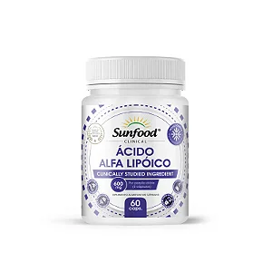 Ácido Alfa Lipóico 600mg 60caps - Sunfood