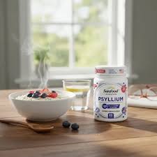 Psyllium Premium Powder 1200mg 60 caps - Sunfood
