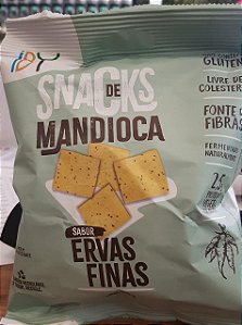 SNACK DE MANDIOCA - ERVAS FINAS - 35G iby