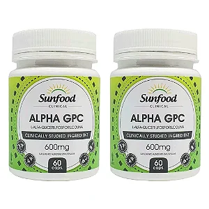 Alpha GPC 600mg 60caps - Sunfood