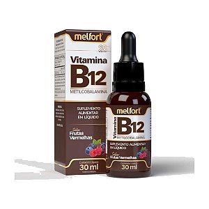 Vitamina B12 em Gotas 30ml - Melfort