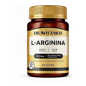 L-Arginina 1100mg 60 cápsulas - Dr. Botânico