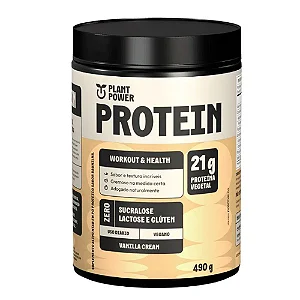 Proteína Vegetal Baunilha 490g - Plant Power