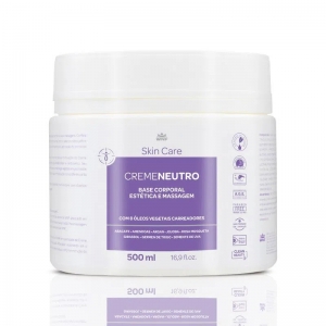 CREME NEUTRO CORPORAL BASE PARA MASSAGEM 500GRS WNF - AROMALIFE