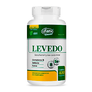 Levedo de Cerveja 450mg 400 Caps - Unilife