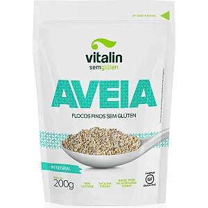 AVEIA INTEGRAL FLOCOS FINOS S/GLUTEN 200G