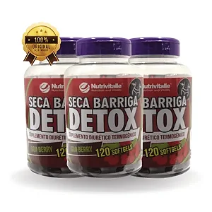 Seca Barriga Detox Gojy Berry 120caps - Nutrivalle