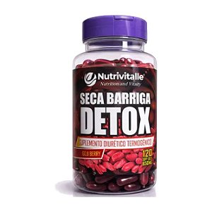 Seca Barriga Goji Berry 120 cápsulas - Nutrivitalle