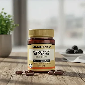 Picolinato de Cromo 250mcg 60 Caps - Dr. Botânico