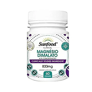 MAGNESIO DIMALATO 800MG 60 CAPS SUNFOOD