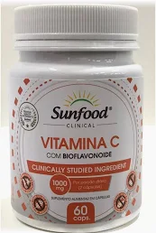 VITAMINA C 60 CAPS 1000MG SUNFOOD