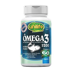 Ômega 3 1200mg 120 cápsulas - Unilife