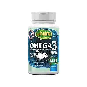 Ômega 3 1200mg 120caps - Unilife