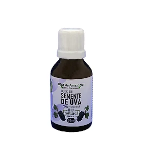 Óleo de Semente de Uva 30ml - DNA da Amazonia