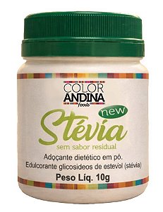Adoçante Stévia 10g - Color Andina