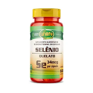 Selenio Quelato 'SE' 500mg - 60caps - Unilife