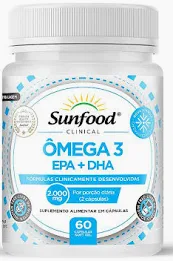 OMEGA 3 60 CAPS 2000MG SUNFOOD