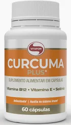 Cúrcuma Plus 500mg 60 cápsulas - Vitafor