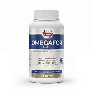 Omegafor Plus 120 Cápsulas - Vitafor