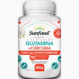 SUNFOOD GLUTAMINA+CURCUMA 500MG