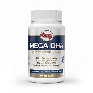 Mega DHA 60 Cápsulas 1500mg Vitafor