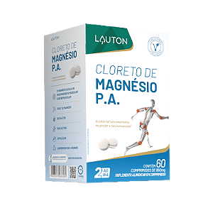 Cloreto de Magnésio 500mg 60 cápsulas - Lauton Clinical Series