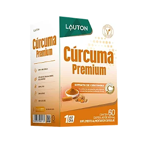 Cúrcuma Curcumina 130mg Clinical Series 60 cápsulas - Lauton