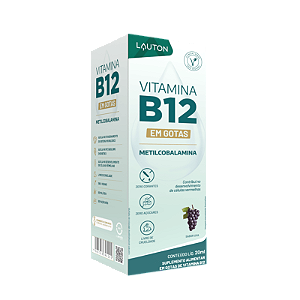 Vitamina B12 Gotas Sabor Uva 9,94mcg 20ml (Clinical Series) - Lauton