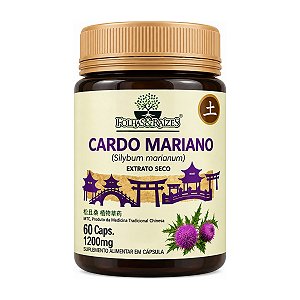 Cardo Mariano 1200mg 60 cápsulas - Folhas e Raízes