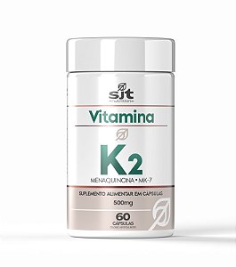 VITAMINA K2 MENAQUINONA - MK7 60 CAPS - SJT - MELFORT