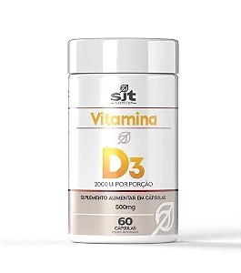 VITAMINA D3 60 CAPS - SJT - MELFORT