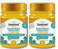 MAGNESIO DIMALATO + CURCUMA 1400MG 60CAPS SUNFOOD
