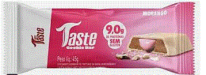 MRS TASTE BARRA PROTEINA MORANGO 45G