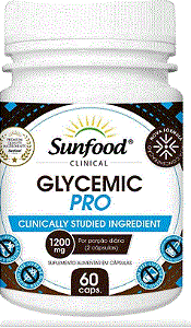 GLYCEMIC PRO 1200MG 60 CAPS - SUNFOOD