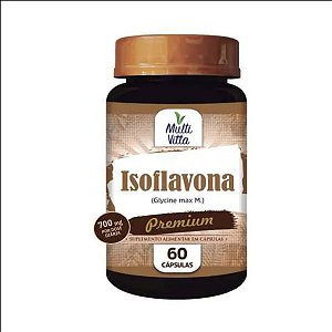 Isoflavona 700mg 60 cápsulas - Multivitta