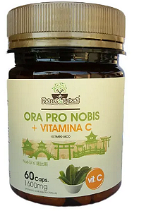 FOLHAS E RAIZES ORA PRO NOBIS + VIT C 60 CAPS