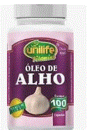 OLEO DE ALHO 350MG - 100 CAPS - UNILIFE