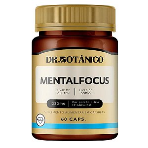Mentalfocus 1230mg 60 Caps - Dr. Botânico