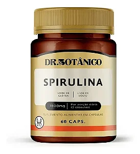 Spirulina 1800mg 60 Caps - Dr. Botânico