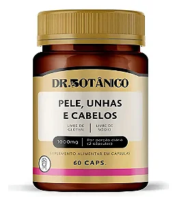 Pele, Unhas & Cabelos 1000mg 60 Caps - Dr. Botânico