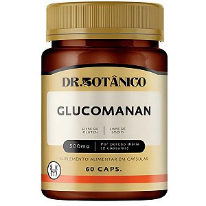 Glucomanana 500mg 60 Caps - Dr. Botânico