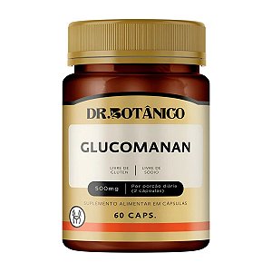 Glucomanana 500mg 60caps - Dr. Botânico