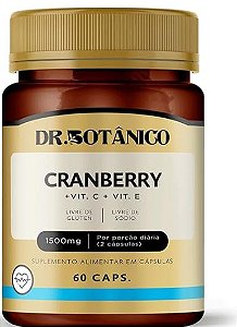 DR BOTANICO CRANBERRY (VIT. C + VIT. E) 1500MG 60CAPS