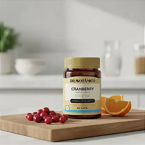 Cranberry com Vitamina C e Vitamina E 1500mg 60 cápsulas - Dr. Botânico
