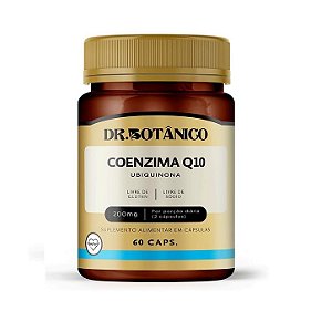 Coenzima Q10 Ubiquinona 200mg 60caps - Dr. Botânico