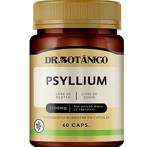 Psyllium 1200mg 60 cápsulas - Dr. Botânico
