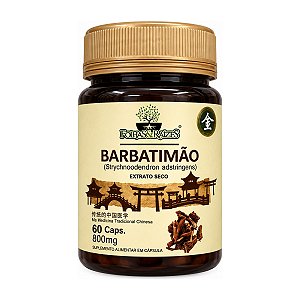 Barbatimão 800mg 60 cápsulas - Folhas e Raízes