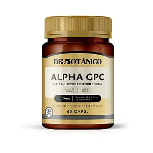 Alpha GPC 600mg 60caps - Dr. Botânico