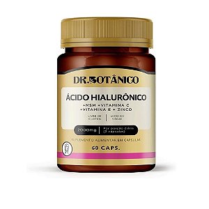Ácido Hialurônico 2000mg 60 cápsulas - Dr. Botânico