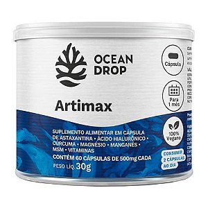 Artimax 500mg 60 cápsulas - Ocean Drop